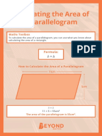 Calculating The Area of A Parallelogram (A3)