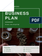 Marijuana Business Plan Example