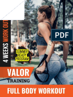 Valor Training Full Body Workout V2 Updated 20200605