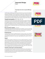 Use of The PERI Logo: Guideline PERI Corporate Design