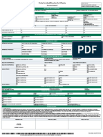 Ficha de Identificación Del Cliente: Persona Natural