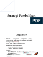 Strategi Dan Pembalikan