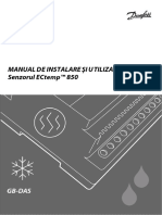 Danfoss ECTemp850 Manual