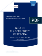 2.0 GUÍA DE ELABORACIÓN DEL MATERIAL EMILIA FERREIRO (Auxiliatura)