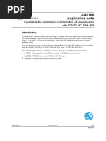 An5166 Guidelines For Control and Customization of Power Boards With stm32 MC SDK v50 Stmicroelectronics