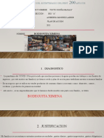 BODEGUITA XIMENA: PLAN DE ACCIÓN PARA ESTABILIZAR LA ECONOMÍA FAMILIAR DURANTE LA PANDEMIA