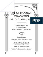 Orthodox Prayers of Old England