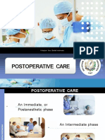 Postoperative Care - KIBI2021