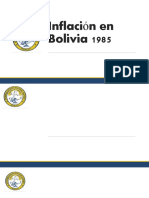 Inflación en Bolivia 1985