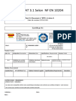 Certificat 3-1 Asme Uk