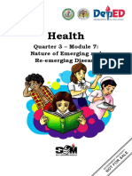 Health: Quarter 3 - Module 7: Nature of Emerging and Re-Emerging Disease