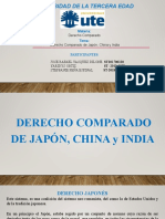 Derecho Comparado de Japón, China y India