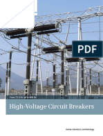 High-Voltage Circuit Breakers: From 72.5 KV Up To 800 KV