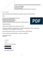 Email Thread Between Penn America CEO Franc James and Chester Receiver Michael Doweary Along With Penn America Foundation Description and Riverside Futures Letter