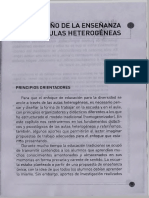 El Diseño de La Enseñanza en Aulas Heterogéneas I: Principios Orientadores