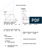 EXERCISE 2.2 ANALYSING MOTION GRAPH