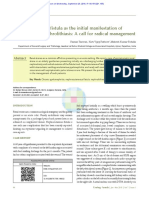 Nephrocutaneous Fistula As The Initial Manifestati