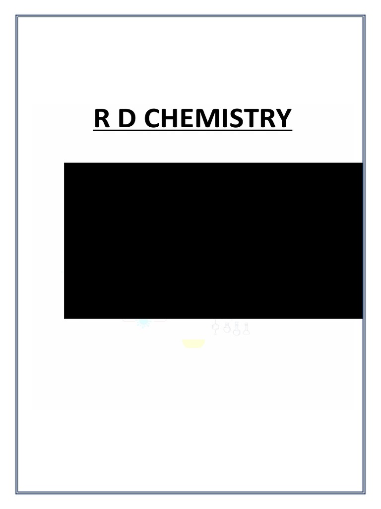 CLASS 12 CHEM CBSE | PDF | Reaction Rate | Catalysis