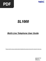 Sl1000 MLT User Guide v1 Key Telephone