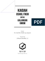 Kaidah Ushul Fikih PREVIEW