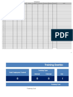 Training Dashboard New