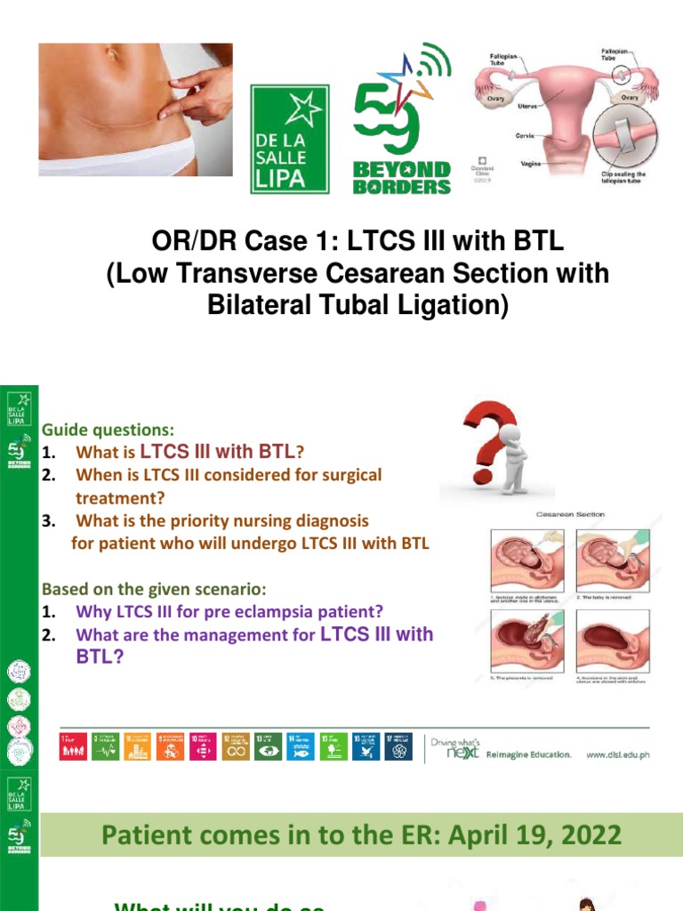 LTCS III with BTL in Preeclampsia Case | PDF | Anesthesia | Health Sciences