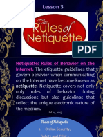 Netiquette Rules 