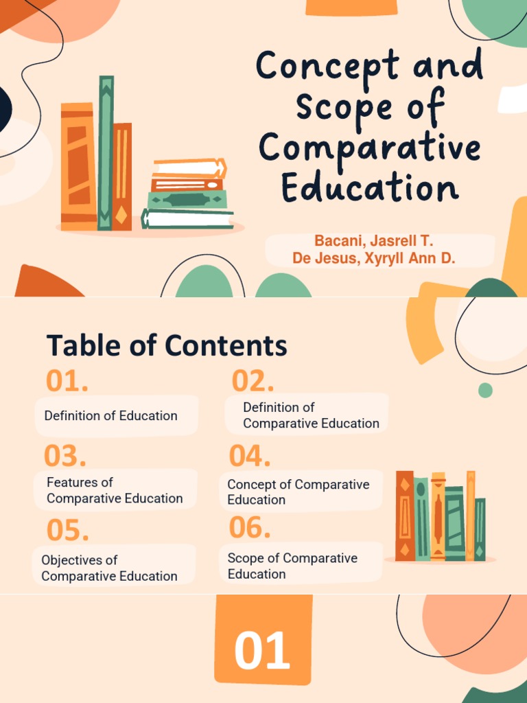 Scope and Concepts of Comparative Education | PDF | System | Concept