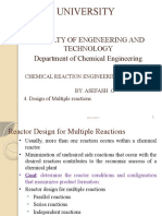 4 Design of Multiple Chlorine Reaction