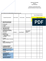 January - March, 2022: Orientation) (Indicate If Training or Orientation)