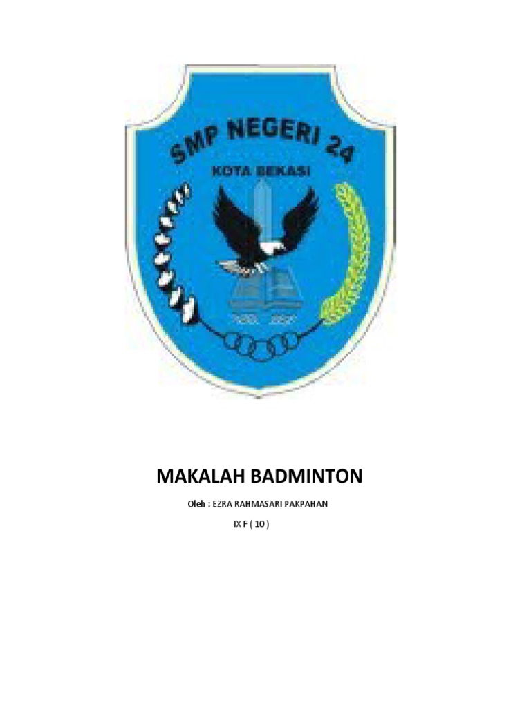 Makalah Badminton | PDF