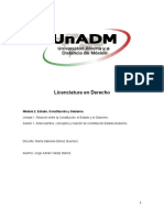 Licenciatura en Derecho: Módulo 2. Estado, Constitución y Gobierno