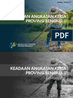 Keadaan Angkatan Kerja Provinsi Bengkulu Februari 2020