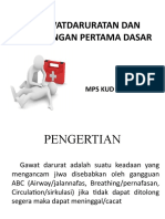 Kegawatdaruratan Dan Pertolongan Pertama Dasar