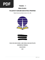 Tugas-1 Filsafat Hukum dan etika profesi1