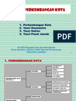 TAHAP PERkembangan KOTA