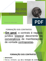 Formação de Contratos