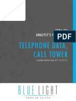 Telephone Data, Call Tower: IBM I2 Analyst'S Notebook