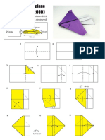 Origami Plane Instructions
