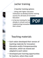 Initial Teacher Training Options