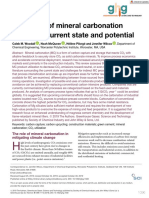 Greenhouse Gases - 2019 - Woodall - Utilization of Mineral Carbonation Products Current State and Potential