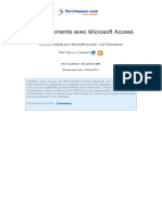 Les Evénements Avec Microsoft Access