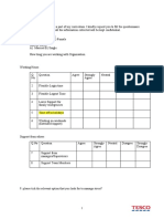 QUESTIONNAIRE Work Life Balance Final