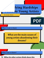 Identifying Hardships Faced by Young Artists - I-Search Presentation