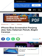 Iphone Bisa Screenshot Panjang Atau Satu Halaman