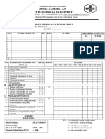 Formulir Penilaian Rumah Sehat