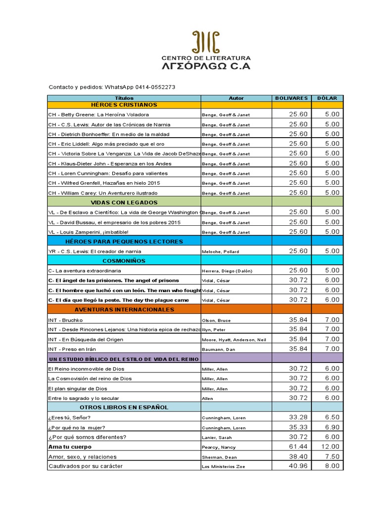 Lista de Precios Junio 2022 PDF