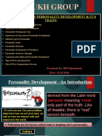 Personality Development and Traits
