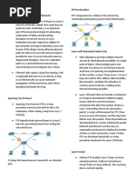 Purpose of STP Redundancy in Layer 2 Switched Networks STP Recalculation