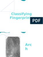 Classifying Fingerprints